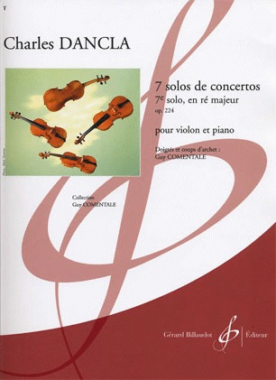 Dancla, Charles: Seventh Solo in D major (violin & piano)