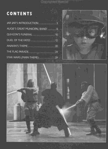 *OUT OF PRINT* Williams, John: Star Wars Phantom Menace Episode 1 (violin & piano or CD)