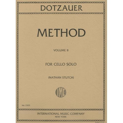 Dotzauer, F. (Stutch): Cello Method Vol.2