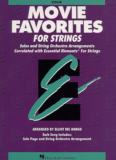 Del Borgo: Movie Favorites for Strings (violin)
