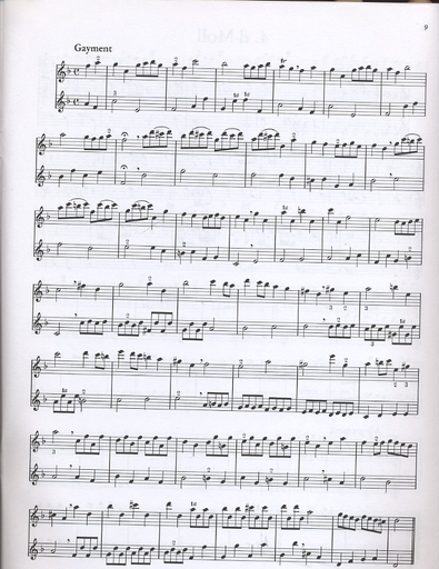 Telemann, G.P.: 36 Fantasias in 4 Volumes- Vol.1 #1-8 (2 violins)