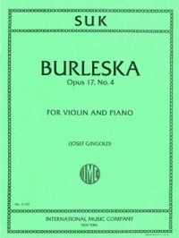 Suk, Josef: Burlesca Op.17 No.4 (violin & piano)