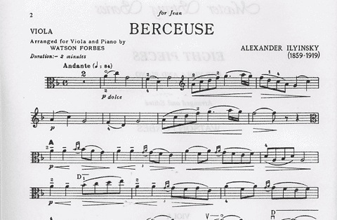 Forbes (arr): Eight Pieces for Viola & Piano