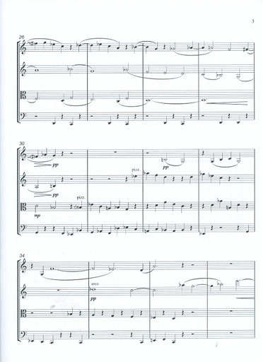 Bolcom, W.: String Quartet, No. 5 (score and parts)
