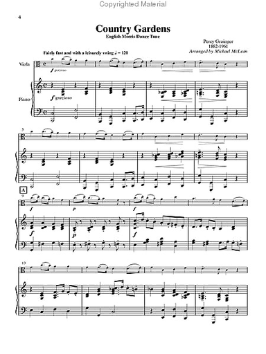 Barber, B.: Solos for Young Violists Volume 1, (viola & piano)