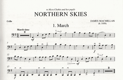 MacMillan, J: Northern Skies (Cello & Piano)