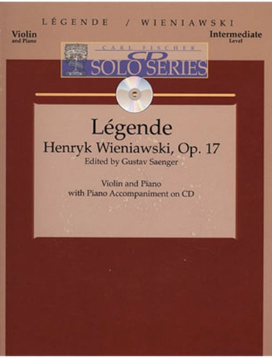Wieniawski, Henryk (Saenger): Legende Op.17 (violin, Piano, CD)