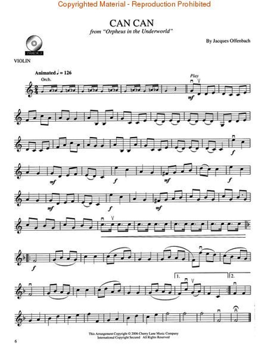 The World's Most Famous Melodies (violin & CD)