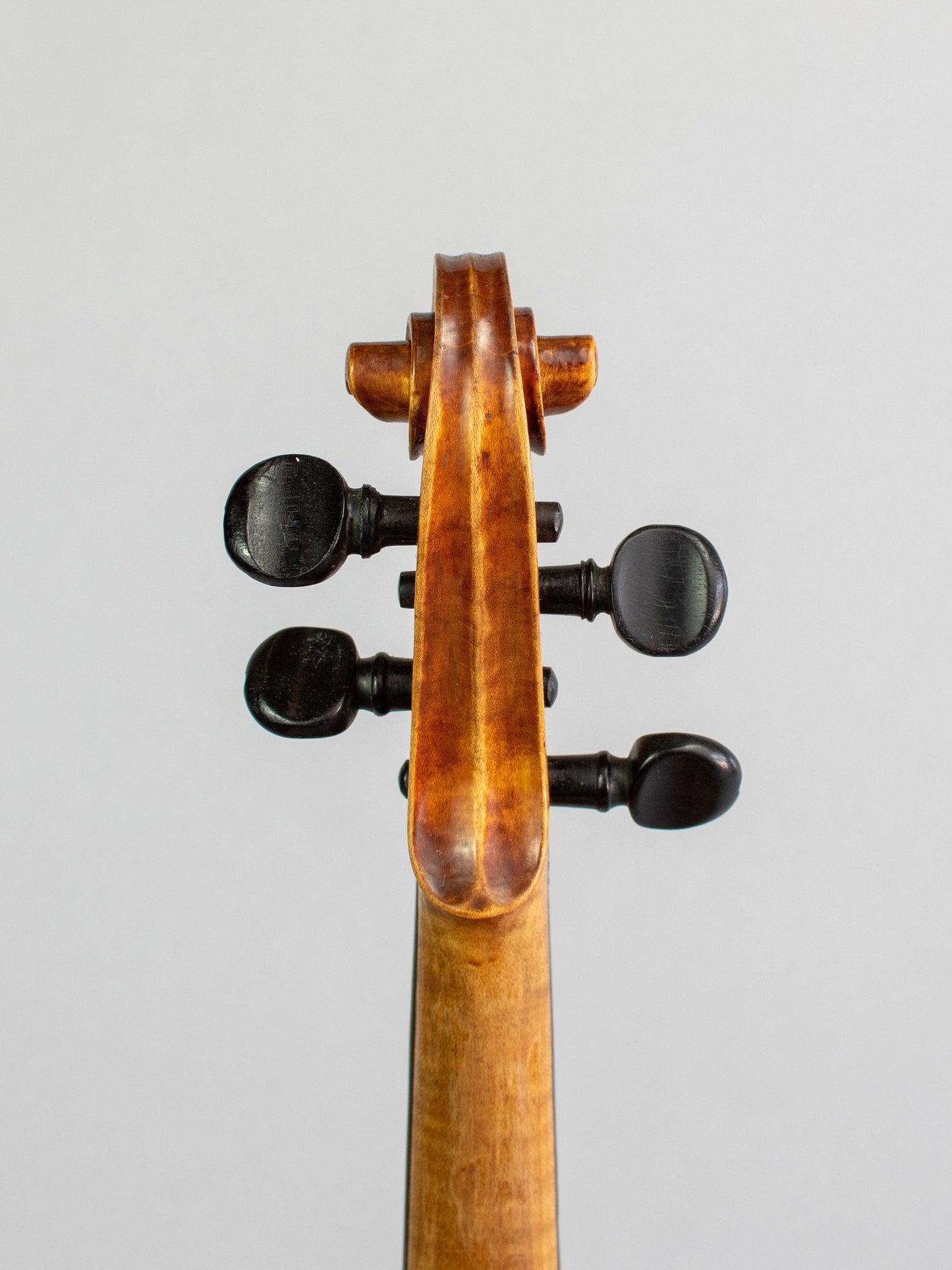 Double-purfled old European violin, unlabeled