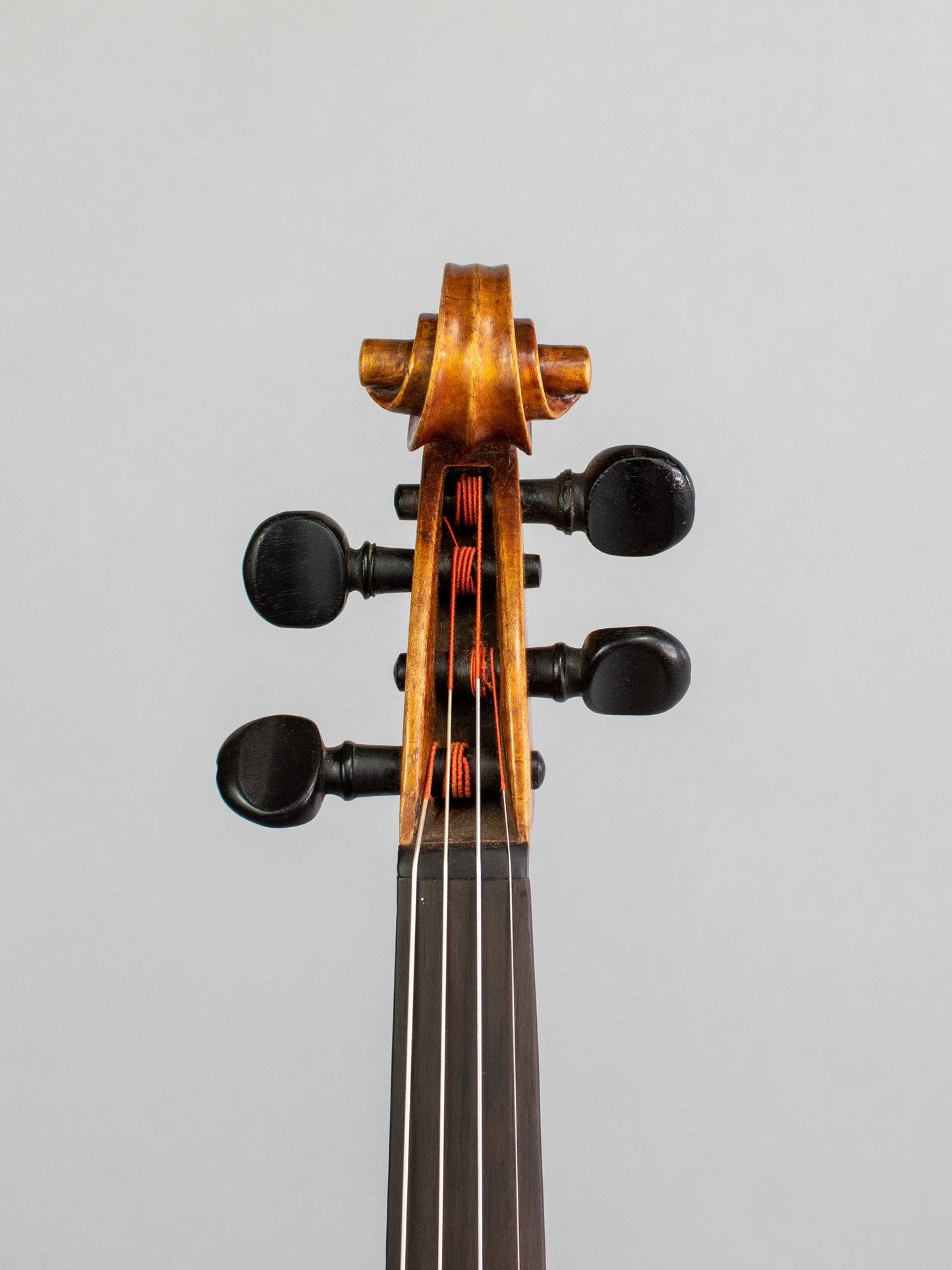 Double-purfled old European violin, unlabeled