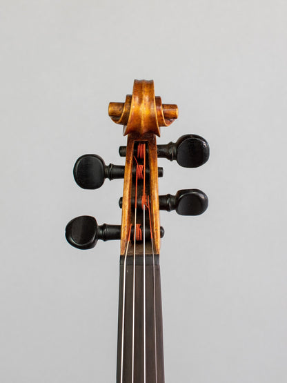 Double-purfled old European violin, unlabeled
