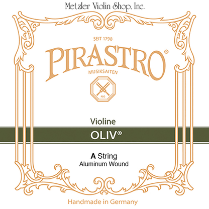 Pirastro OLIV violin A string aluminum straight in tube