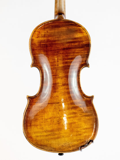 German 14" old unlabeled viola outfit