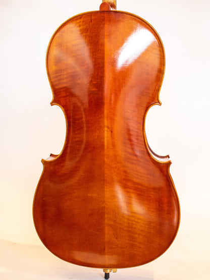 Serafina DX 4/4 cello, fully carved, with free bag, bow, rosin & polish cloth | Metzler Violins