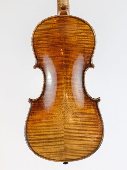 German Strad 1/2 violin outfit ca 1920