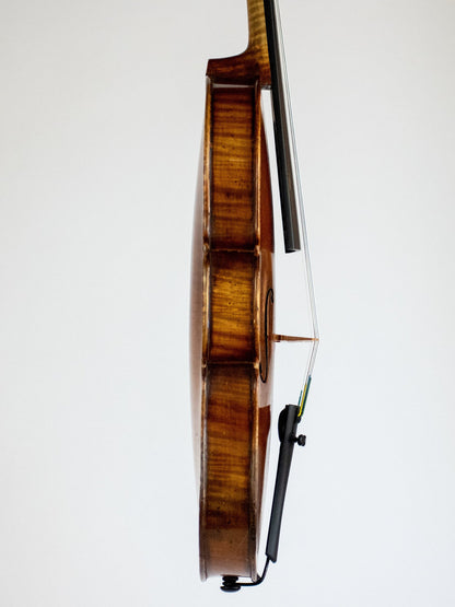 German Strad 1/2 violin outfit ca 1920
