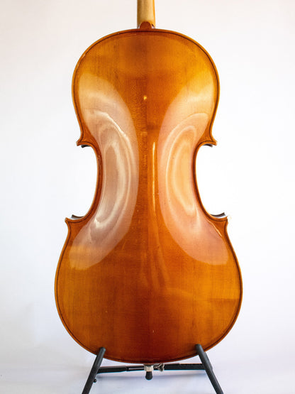 Anton Schroetter repaired 3/4 cello, 1982, GERMANY, model 213, serial #4916