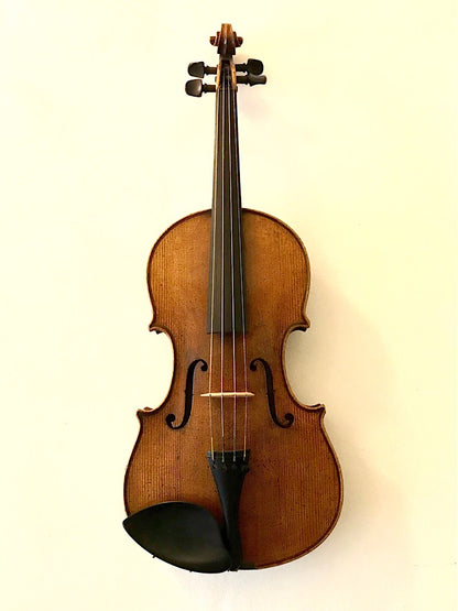 German antiqued used violin, unlabeled 4/4 | Metzler Violins