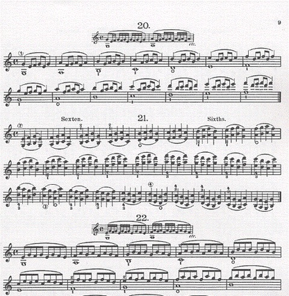 Sevcik, O.: Preparatory Exercises in Double Stopping Op.9 (violin)