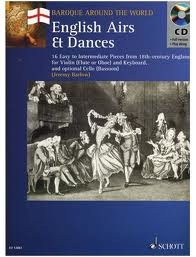 Barlow, Jeremy: English Airs & Dances (violin, piano, optional cello)