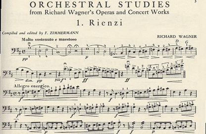 Wagner, Richard (Zimmerman): Orchestral Studies from Operas & Concert Works