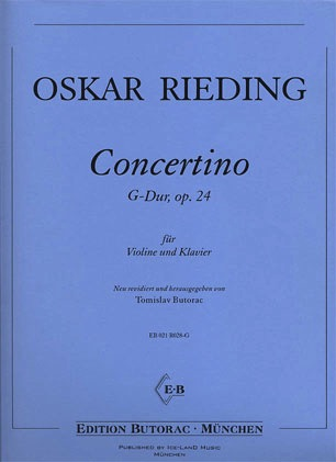Rieding, O.: Concertino in G major Op.24 (violin & piano)