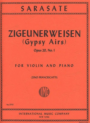 Sarasate (Francescatti): Zigeunerweizen (Gypsy Airs) Op.20 (Violin & Piano)