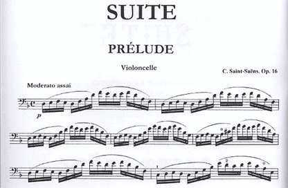 Saint-Saens, Camille: Suite Op.16 (cello & piano)