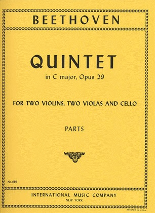 Beethoven, L.van: String Quintet Op.29 (2 violins, 2 violas, cello)