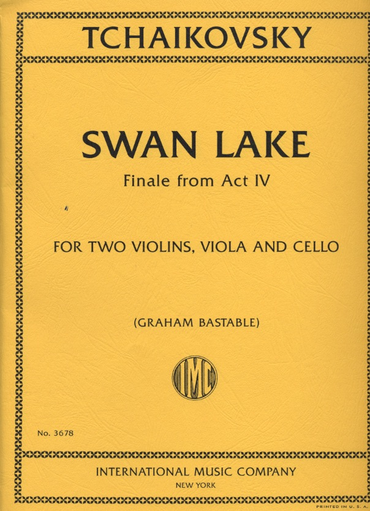 Tchaikovsky, P.I.: Swan Lake, Finale from Act 4 for string quartet (score and parts)