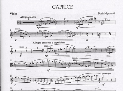 Primrose, W.: The Virtuoso Violist (viola, and piano)