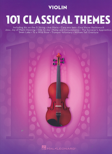 Hal Leonard: (Collection) 101 Classical Themes (violin)