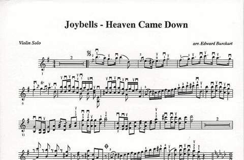 Burckart, E.: Joybells-Heaven Came Down (violin & piano)