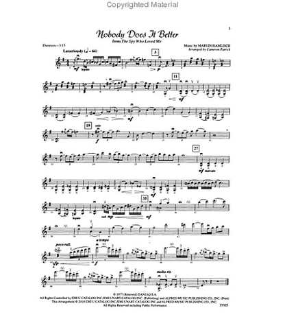 Patrick: Movie String Quartets (violin 1)