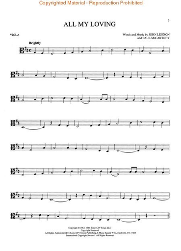 The Best of the Beatles (viola)