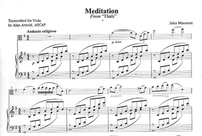 Massenet, Jules: (Arnold) Meditation from Thais
