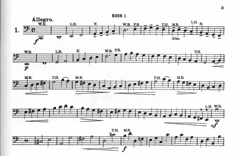 Dotzauer, J.J.: 62 Select Studies Bk.1 (cello)