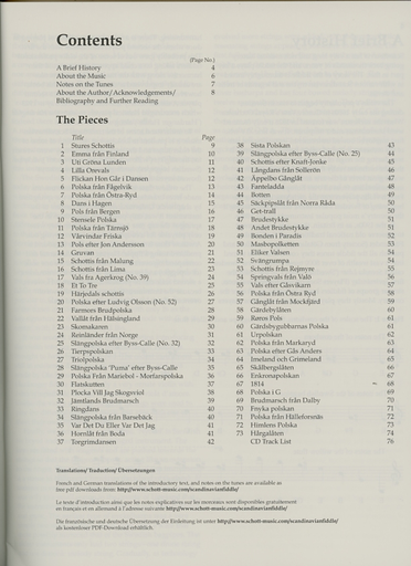 Swan, V. : Scandinavian Fiddle Tunes: 73 Traditional Pieces (Violin)