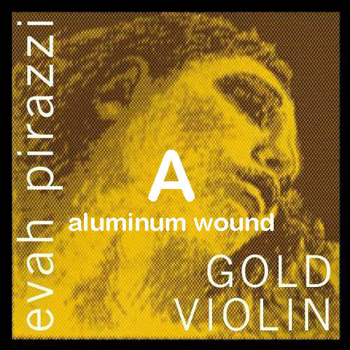 Pirastro EVAH PIRAZZI GOLD violin A string, aluminum, medium
