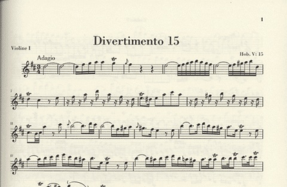 Haydn, F.J.: String Trios, Vol.2, urtext (2 violins and cello)