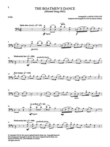 Copland, A.: Old American Songs (cello & piano)