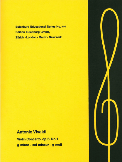 Vivaldi, A.: Concerto in g minor Op.6 No.1 (violin & piano) Kunzelmann