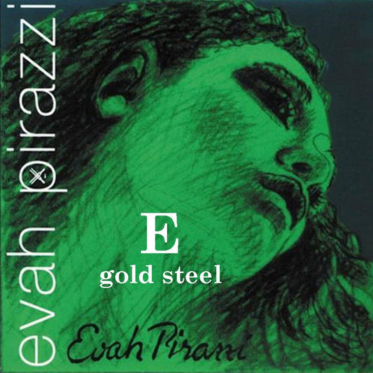 Pirastro EVAH PIRAZZI gold steel violin E string,