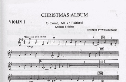 Ryden, William: Christmas Album No. 1 (String Quartet)