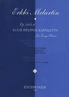 Melartin, Erkki: Six Easy Pieces Op. 121/1-6 (Kuusi Helppoa Kappaletta) | Metzler Violins