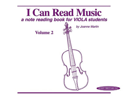 Martin, Joanne: I Can Read Music Volume 2 (viola)