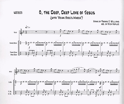 Heffler, R.: O, The Deep, Deep Love of Jesus (violin & piano)