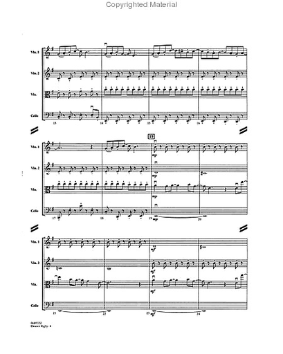 Lennon and McCartney: Eleanor Rigby-Pops for String Quartet (score and parts)