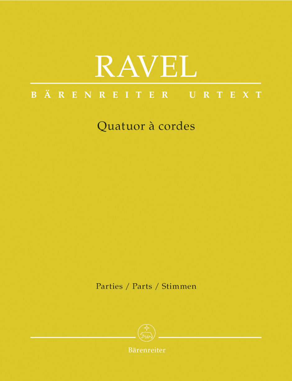 Ravel (Appold): String Quartet - URTEXT (string quartet) Barenreiter