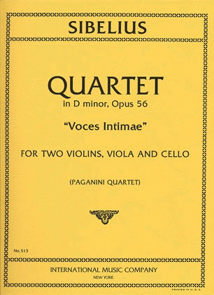 Sibelius, Jean: String Quartet Op.56-Voces intimae
